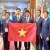 The Vietnamese students claim two golds, one silver and one bronze at the 36th International Olympiad in Informatics hosted by Egypt from September 1-6. (Photo: VNA) 