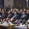 Delegates at closing ceremony (Photo: VNA)