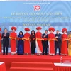 At the inauguration of the Hanoi Children’s Hospital (Photo: VNA)