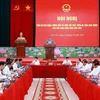 Prime Minister Pham Minh Chinh addresses the opening of the conference (Photo: VNA)