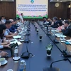 The meeting between officials of the Ministry of Agriculture and Rural Development and agricultural counsellors from countries on October 22 (Photo: VNA)