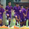 Vietnam have intensive preparation for the AFC U17 Asian Cup qualifiers on OCtober 23-27 in Phu Tho province. (Photos of VFF)