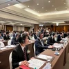 Technical Cooperation Project for “Capacity Building on Promoting Efficiency of Vietnamese Equity Market” was held on September 23 (Photo: VietnamPlus)