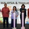 At an awareness-raising event to promote cross-border tourism between Malaysia and Thailand (Photo: Bernama)