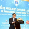 Deputy Minister of Health Le Duc Luan speaking at the conference. (Photo courtesy of the organisers)