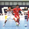 Nguyen Thinh Phat of Vietnam seen in action during the Vietnam vs Timor Leste match of the ASEAN Futsal Championship 2024 on November 2 in Thailand. Vietnam win 4-1 (Photo: VNA)