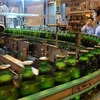 Workers at a SABECO factory in Ho Chi Minh City in southern Vietnam. (Photo: VNA)