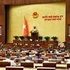 Lawmakers at a National Assembly's session. (Photo: VNA)