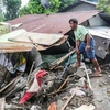 A house in Batangas province, the Philippines, is damaged by a typhoon in October 2024. (Photo: Xinhua/VNA)