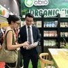 A booth at the Vietnam Foodexpo 2024 in Ho Chi Minh City. (Photo: VNA)