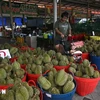 Durians for sale in Chanthaburi province, Thailand (Photo: AFP/VNA)