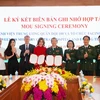 At the MoU signing ceremony (Photo: VNA)