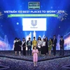 Unilever Vietnam tops the list of the 100 best workplaces in the large enterprise category. (Photo: baochinhphu.vn)