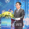 Deputy Minister of Industry and Trade Truong Thanh Hoai speaks at the forum (Photo: VNA)