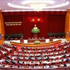 The 13th-tenure Party Central Committee convenes a meeting in Hanoi on November 25. (Photo: VNA)