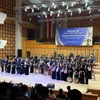 At the Vietnam-China traditional music exchange in Hanoi on November 26. (Photo: VNA)