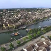 Hoi An ancient city seen from above (Photo: VNA)