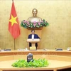 PM Pham Minh Chinh speaks at the meeting (Photo: VNA)