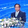 PM Pham Minh Chinh speaks at the 4th VinFuture Prize awarding ceremony in Hanoi on December 6. (Photo: VNA)