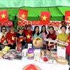 A Vietnamese booth at 2024 Cultural Festival in Colombo (Photo: VNA)