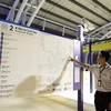 Map of Metro line 1 (Ben Thanh-Suoi Tien) at An Phu station. (Photo: VNA)