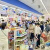 Co.opmart and Co.opXtra supermarkets attract a large number of shoppers. Saigon Co.op is stocking large volumes of essential Tet goods to ensure adequate supply during the holidays. (Photo: Courtesy of Saigon Co.op)