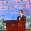 VUFO Vice President Nguyen Ngoc Hung speaks at the event. (Photo: VNA)