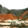 Severe landslides in Yen Bai city