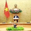 El primer ministro de Vietnam, Pham Minh Chinh, preside la cita. (Foto: VNA)