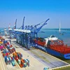 El puerto internacional de Lach Huyen en Hai Phong es el primer puerto marítimo de aguas profundas de la zona económica clave del norte. (Foto: VNA)