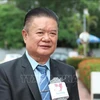 El presidente de la Asociación Vietnamita en Vientiane, Le Van Mui (Foto: VNA)