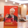 El libro sobre el secretario general del PCV, Nguyen Phu Trong, del escritor surcoreano Cho Chul-hyeon. (Foto: VNA)
