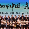 Delegados participantes en el acto inaugural de la Semana ASEAN-China. (Foto: VNA)