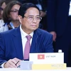 El primer ministro de Vietnam, Pham Minh Chinh, participa en la Cumbre del grupo ampliado de los BRICS (Foto: VNA)