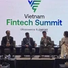 Expertos debaten en un coloquio sobre la tecnología financiera en Techfest Vietnam 2024 (Foto: VNA)