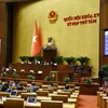 Una sesión de la Asamblea Nacional de Vietnam (Foto: VNA)