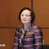 La ministra del Interior de Vietnam, Pham Thi Thanh Tra (Foto: VNA)