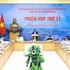 Le Premier ministre Pham Minh Chinh a présidé mercredi après-midi, à Hanoi, la 11e réunion du comité d’État chargé des ouvrages d’importance nationale du secteur des transports. Photo : VNA