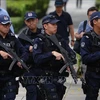 La police renforce la sécurité dans de nombreuses zones de Singapour (Photo : AFP/VNA)