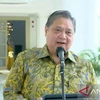 Ministre coordonnateur des Affaires économiques, Airlangga Hartarto, (Photo de capture d'écran : ANTARA)