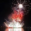 Samedi soir, l’édition 2024 du Festival international des feux d’artifice de Dà Nang (DIFF 2024) s’est ouverte au bord de la rivière Hàn.. Photo : VNA