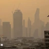 La brume recouvre Bangkok, la capitale de la Thaïlande, en janvier 2023. Photo : AFP/VNA