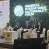 Des délégués au Forum international sur le développement durable (FID) 2024 (Photo : en.antaranews.com)