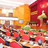 Lors du10e Plénum du 13e mandat du Parti communiste du Vietnam. Photo : VNA