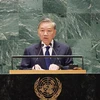 Le dirigeant vietnamien To Lam prend la parole au Sommet de l'avenir de l'ONU. Photo : VNA