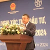 Le président du Comité populaire de Hanoi Tran Sy Thanh. Photo : VNA