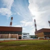 À la centrale électrique de Pulau Seraya (Photo : Straits Times)