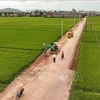 Une route dans la commune de Hoa Dong, district de Tay Hoa, province de Phu Yen. (Photo : VNA)