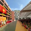 El 5 de septiembre, en todo el país las escuelas celebran solemnemente la ceremonia de inauguración del nuevo año escolar 2024-2025. (Foto: Vietnam+)