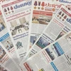 老挝媒体继续密集发表有关奠边府大捷的文章。图自越通社